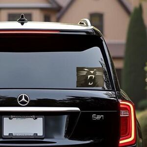 New Sealed Carolina Panthers NFL WinCraft Home Car Removable Decal 4x6